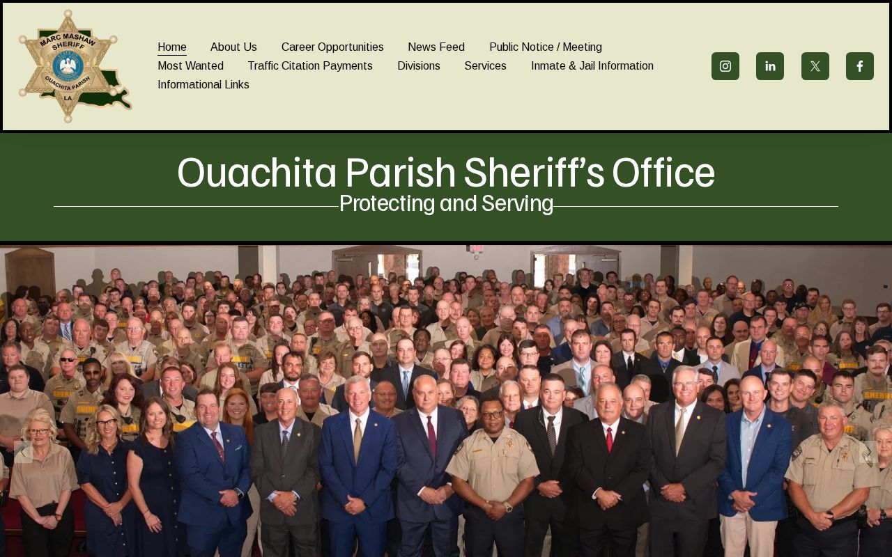 Ouachita Parish Sheriff's Office official website